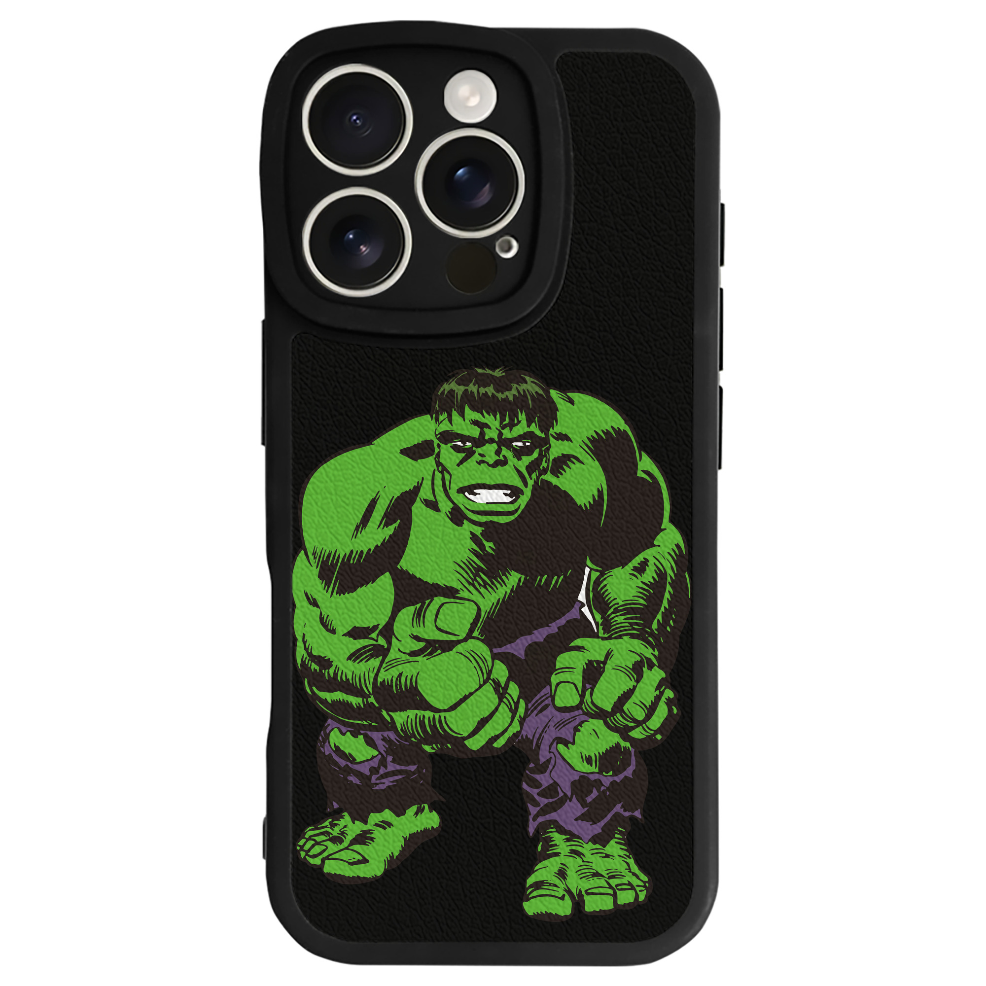 （画像用） アベンジャーズ The Avengers 【iPhone 16シリーズ対応】シリコンスマホケース（レザー調） 材質：シリコン